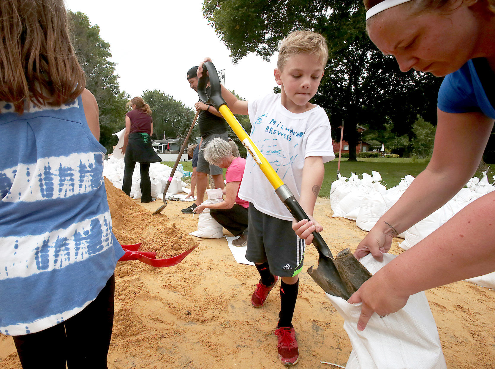 Lending a hand